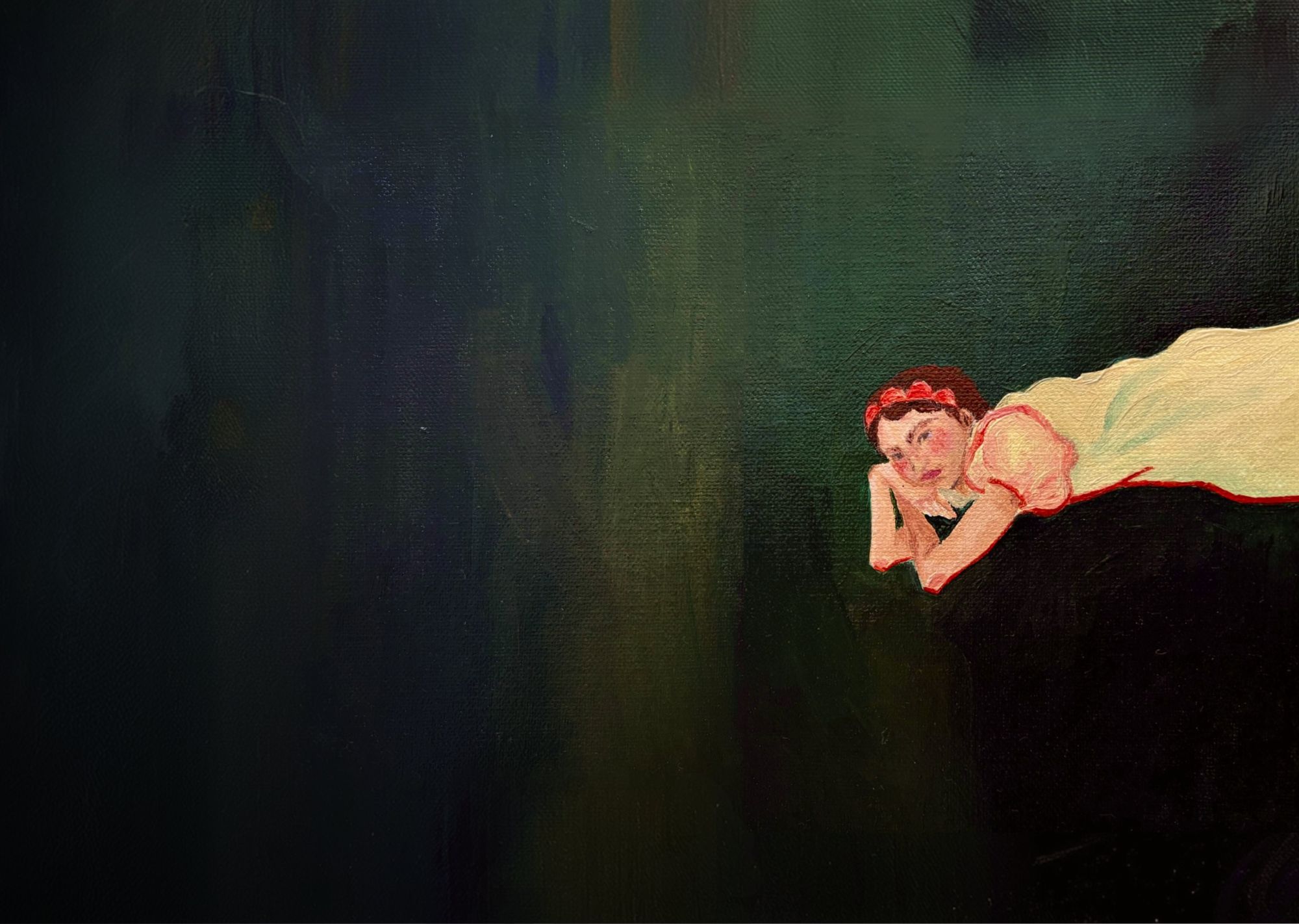 Nothing new (2026), a painting by Carlotta Crepax